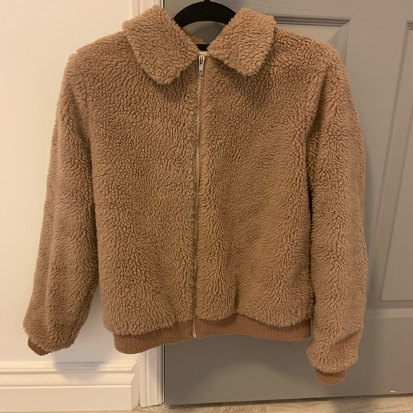 Teddy coat, size medium, super comfy - Picture 2 of 3